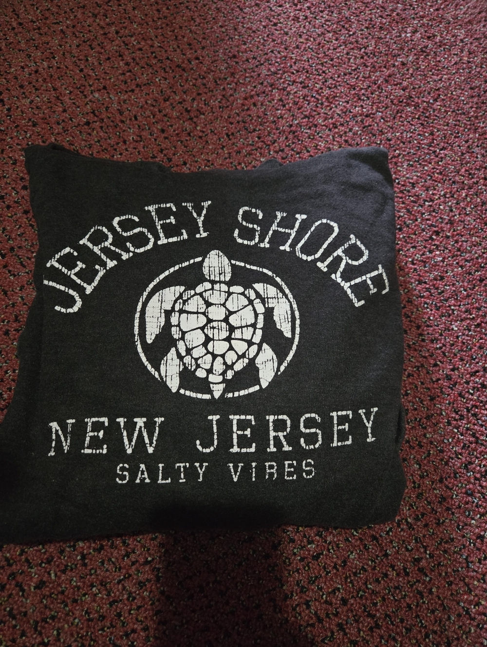 Jersey Shore New Jersey Turtle Graphic Tee - Black & White